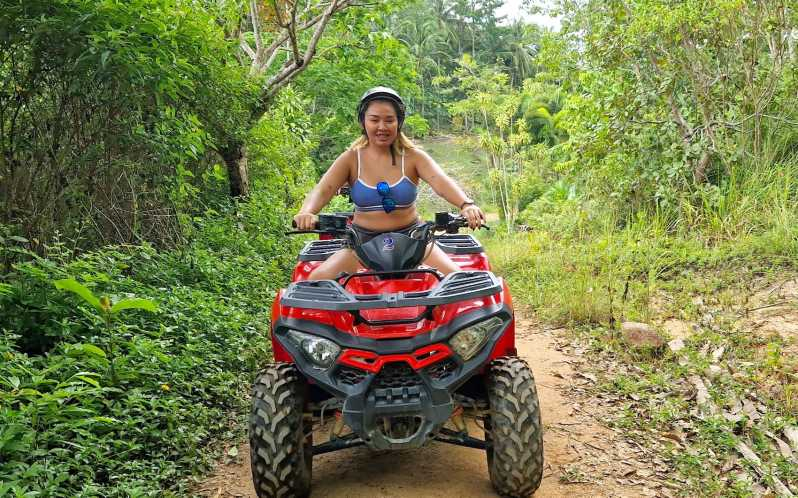 Desde Koh Pha Ngan Excursión en quad ATV por la selva