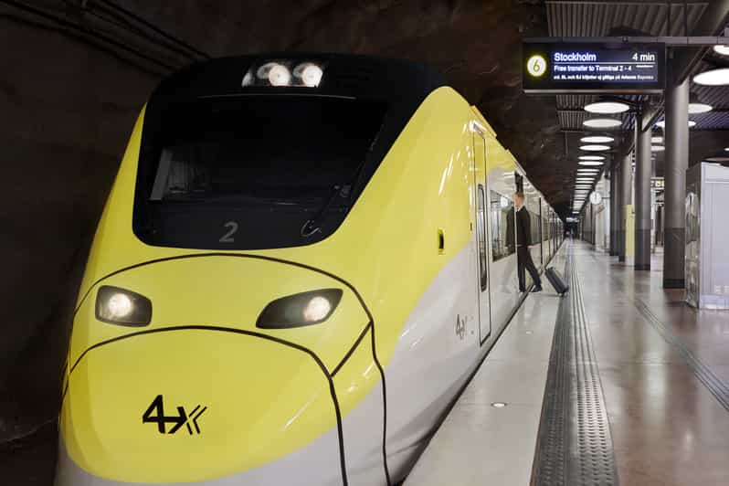 Estocolmo: Traslado en tren entre la ciudad y el aeropuerto de Arlanda