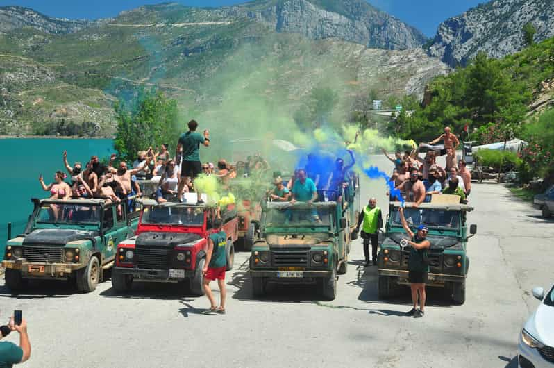 Safari en Jeep-Almuerzo-Barco-Cañón-Cascada-Espuma,Fiesta en el Agua