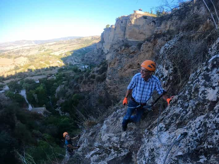 Ronda: Vía Ferrata Tajo del Ronda Escalada Guiada