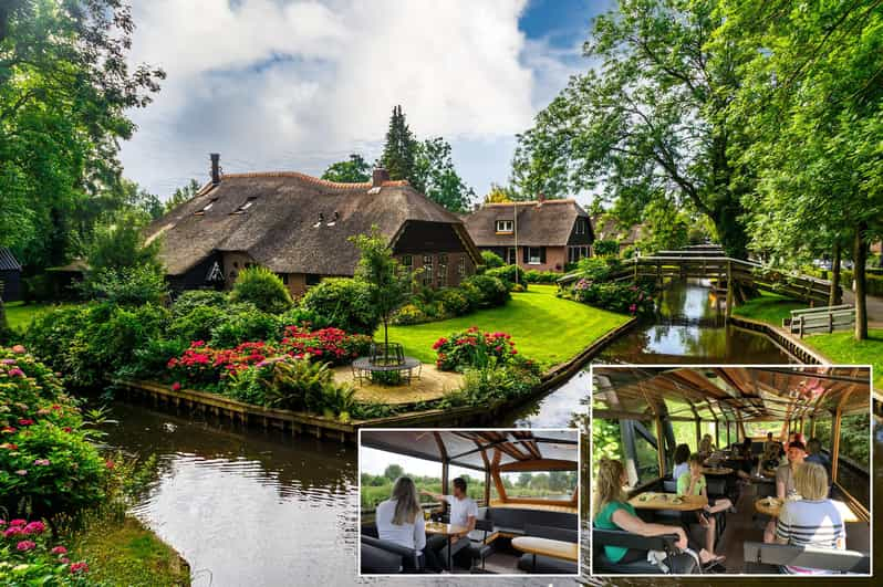 Giethoorn: Tour en barco turístico