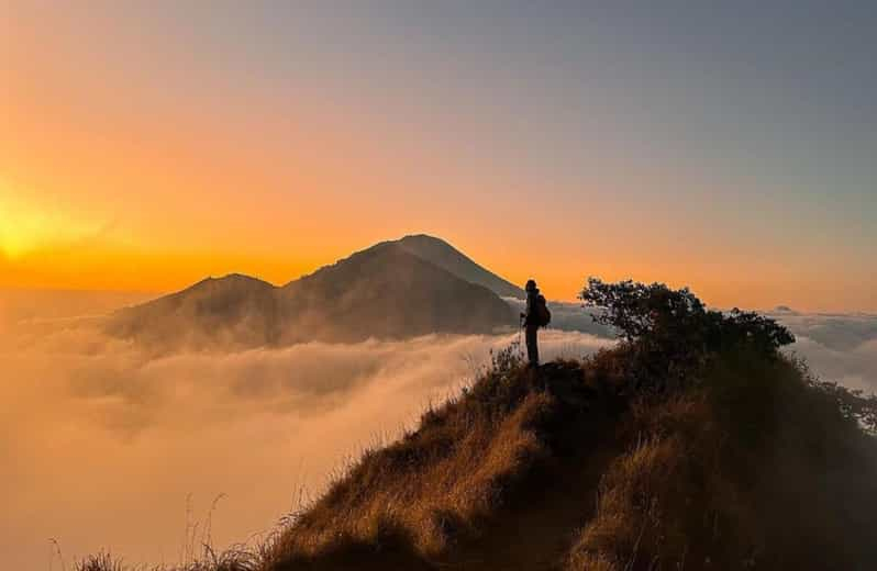 Bali : Senderismo por el Monte Batur con guía local y aguas termales