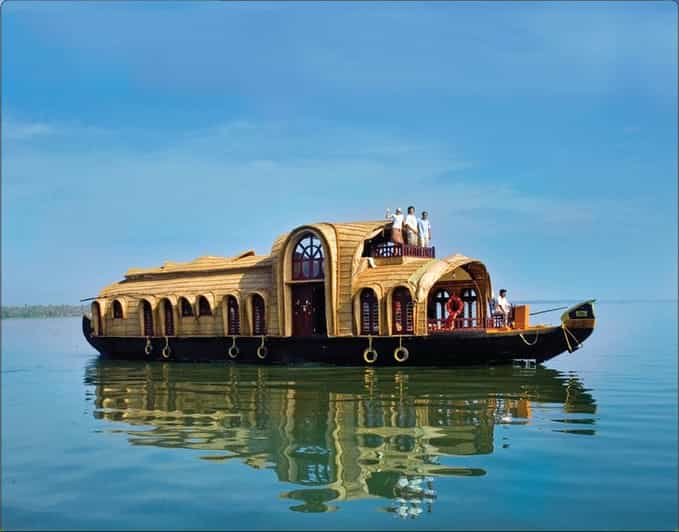 Excursión en casa flotante de Kerala a Alapuzha