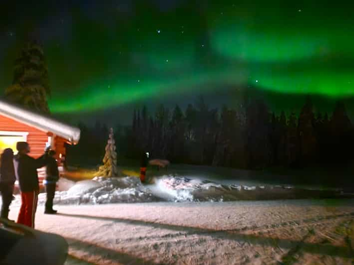 Guiado remoto de auroras en Finlandia