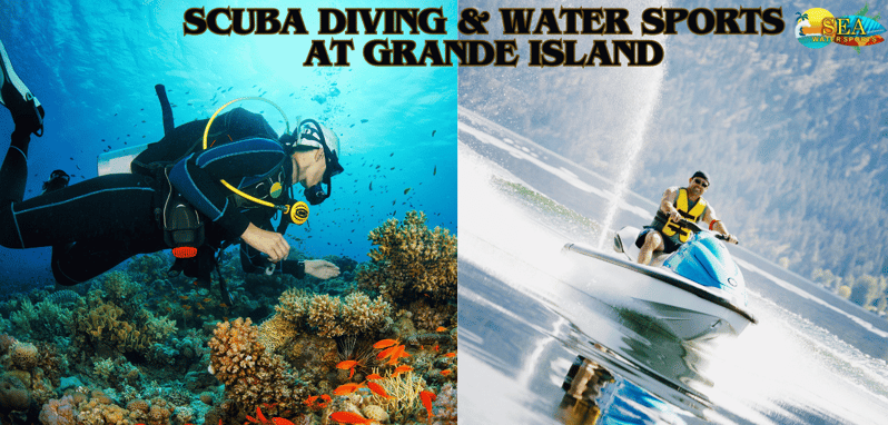 Buceo y deportes acuáticos en Grande Island, Goa del Norte