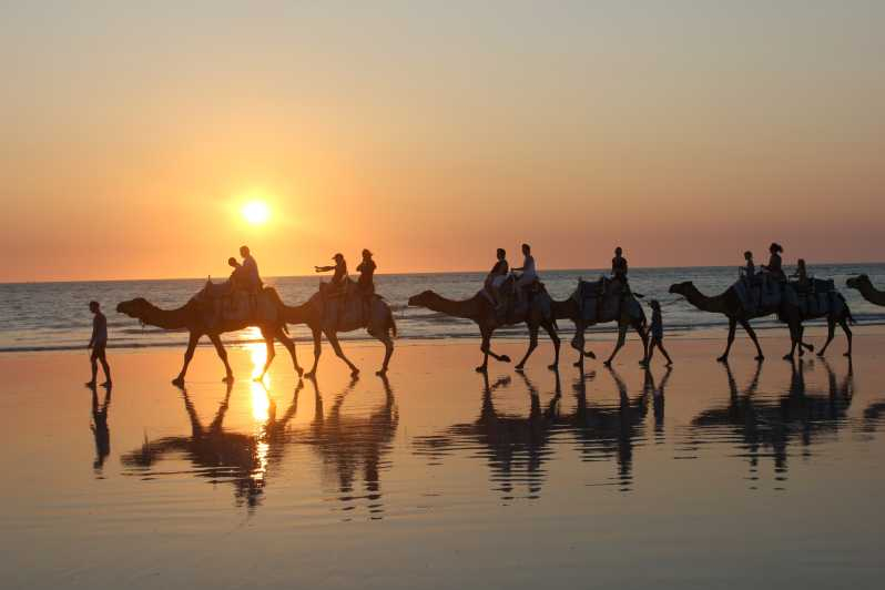 Cable Beach: paseo en camello al atardecer de 1 hora