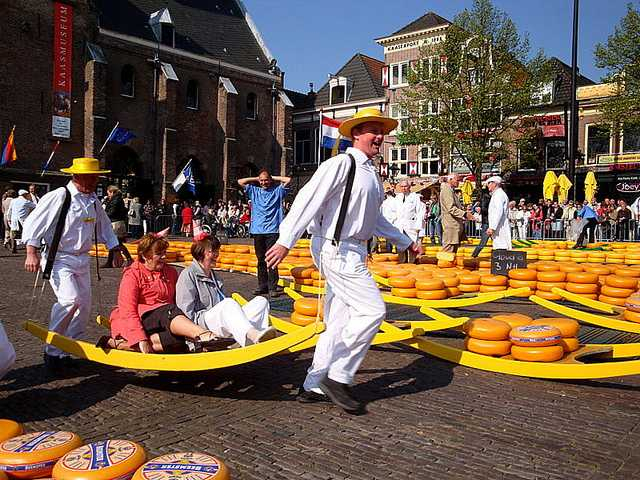Alkmaar: tour de 2 horas y visita al mercado de queso