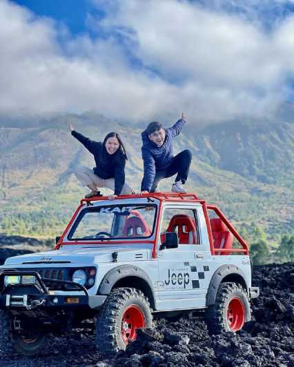 Monte Batur : Amanecer en Jeep 4x4 con Excursión a la Lava Volcánica