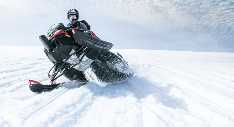 Desde Geysir: Motos de nieve y cueva de hielo en el glaciar Langjökull