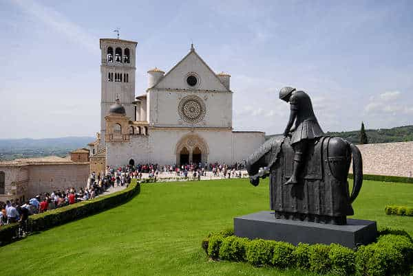 Asís: Tour a pie privado con la Basílica de San Francisco