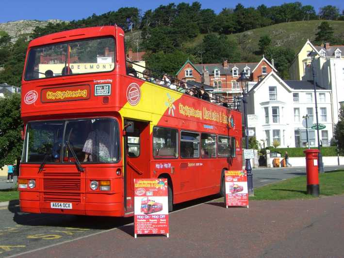 Llandudno: Tour en autobús turístico con paradas libres