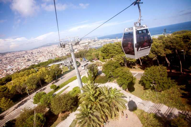 Barcelona: ticket de ida y vuelta del teleférico de Montjuïc