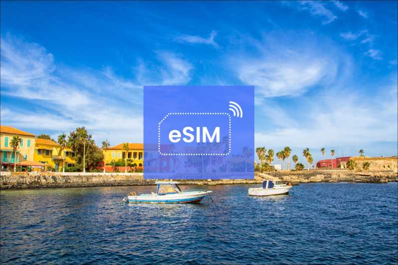 Dakar: Plan de datos móviles itinerantes eSIM de Senegal