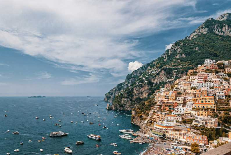 Desde Positano: tour en barco por la Costa Amalfitana con parada para nadar