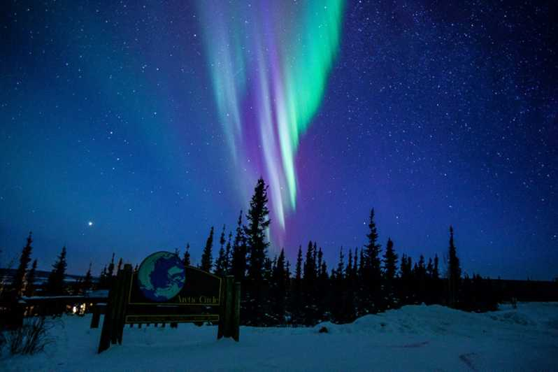 Desde Fairbanks: Excursión a la Aurora Boreal y el Círculo Polar Ártico