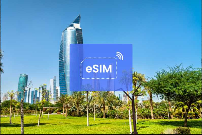 Ciudad de Kuwait :eSIM Roaming Plan de Datos Móviles