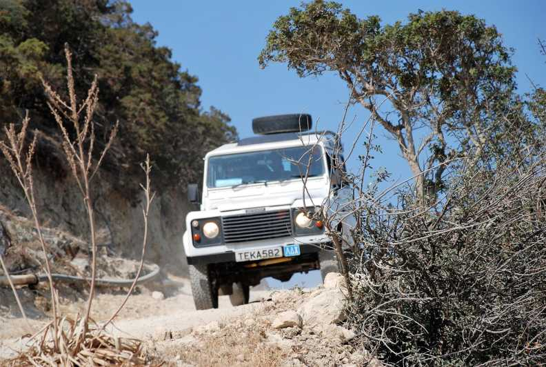 Pafos: Excursión Costera en Jeep Safari Land Rover y Laguna Azul