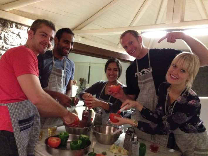 Mykonos: Clase de cocina con comida y vino