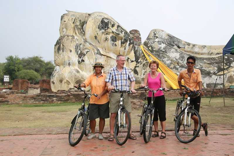 Colores de Ayutthaya: Patrimonio de la UNESCO 6 horas en bicicleta