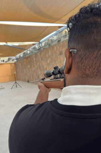 TIRO CON RIFLE AÉREO : Parque de Aventuras de Fujairah