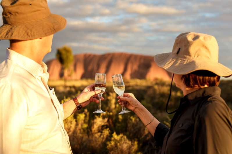 Desde Ayers Rock Resort: Cena barbacoa al atardecer en Uluru