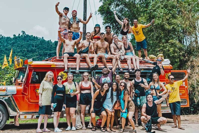 El Nido Excursión de Aventura en Jeepney con Almuerzo