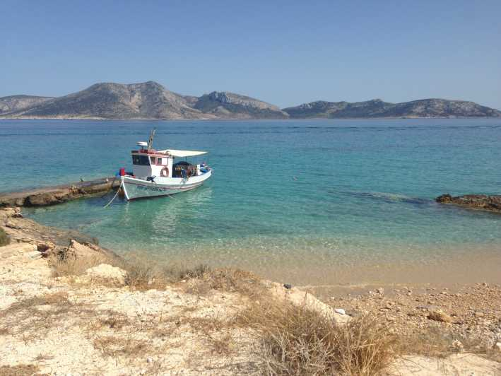 Desde Naxos: Excursión de un día entero en barco a la isla de Ano Koufonissi