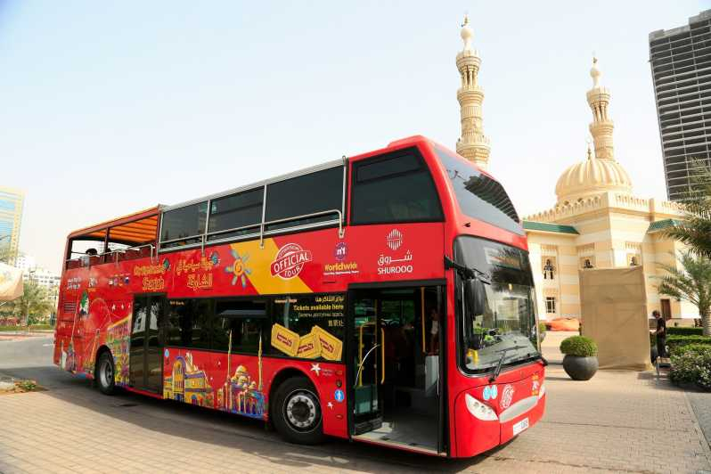 Sharjah: Tour en autobús turístico con paradas libres
