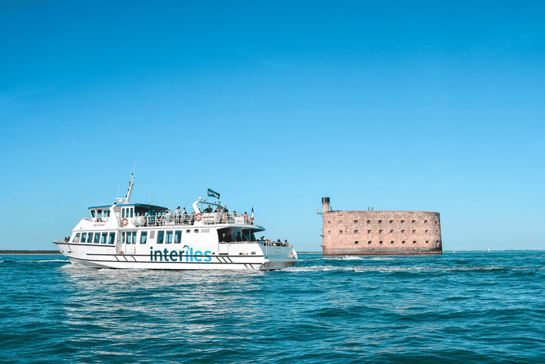 La Rochelle: Excursión en barco al Fuerte Boyard (2h00)