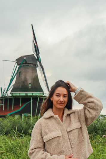 Inolvidable sesión de fotos de los molinos de Zaanse Schans
