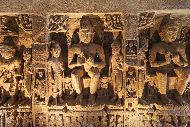 Desde Aurangabad: Excursión Privada a las Cuevas de Ajanta