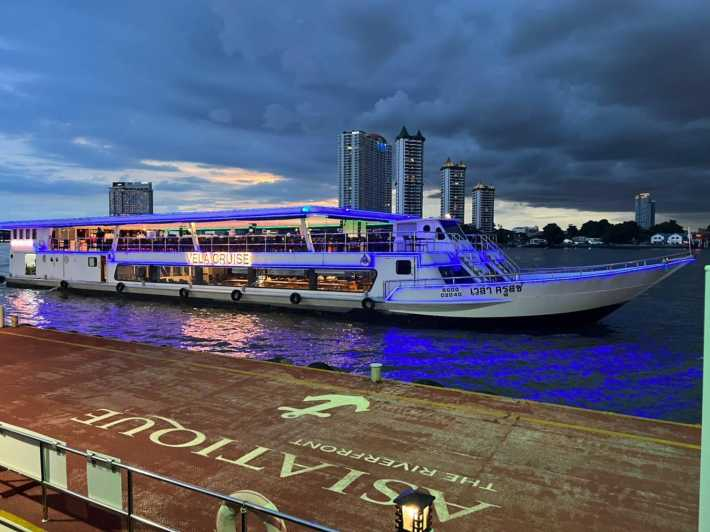 Bangkok: Billete para el crucero con cena VELA