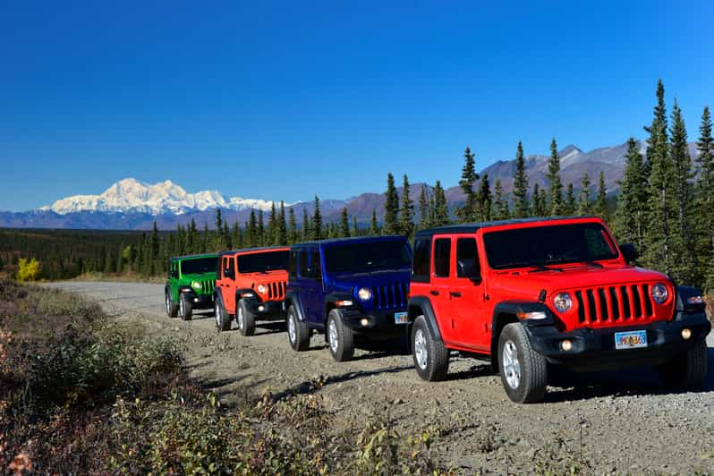 Denali: excursión en jeep por la autopista