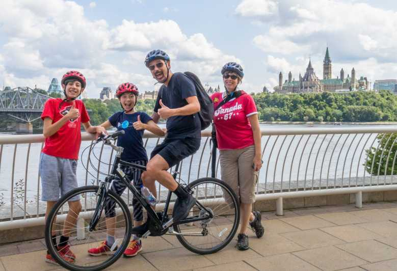 Ottawa: Visita turística en bicicleta de 2 ó 3,5 horas