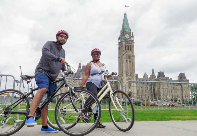 Ottawa: Alquiler de bicicletas de 4 u 8 horas con visita autoguiada