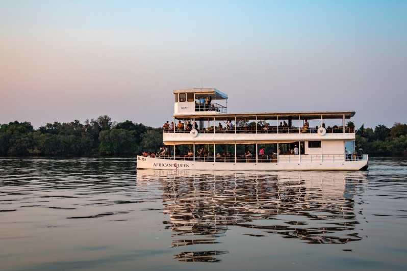 Livingstone: Crucero al atardecer por el río Zambeze