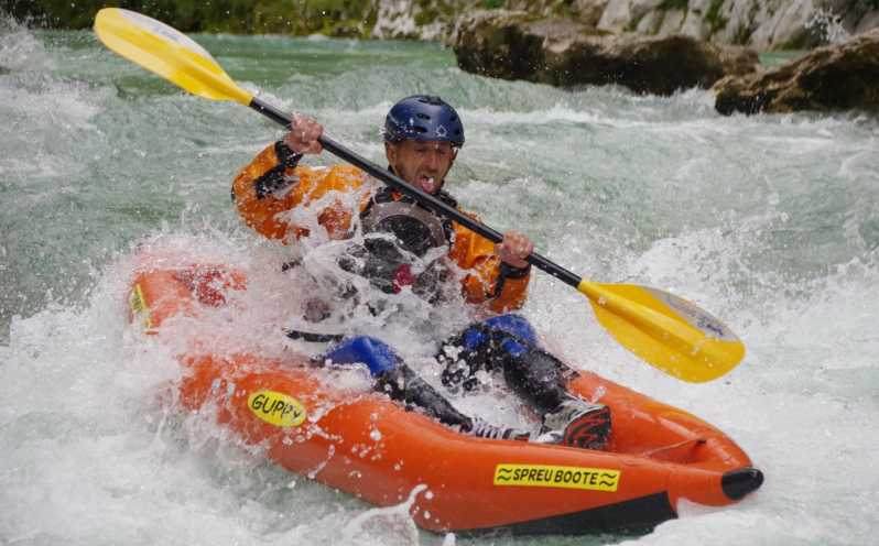 Bovec: Medio día en kayak por el Soča