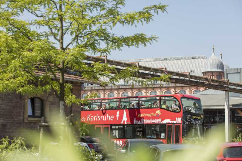 Karlsruhe: Billete de 24 horas para el autobús turístico Hop-On Hop-Off