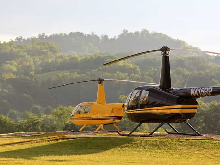 Pigeon Forge: tour en helicóptero sobre el río French Broad