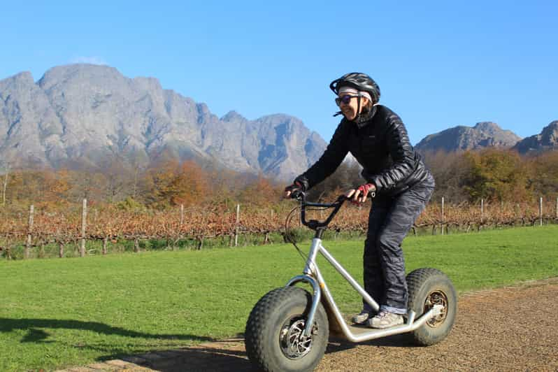 Franschhoek: Descenso en Scooter