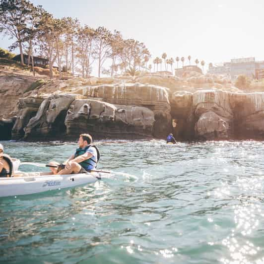 La Jolla: tour en kayak guiado por cuevas marinas