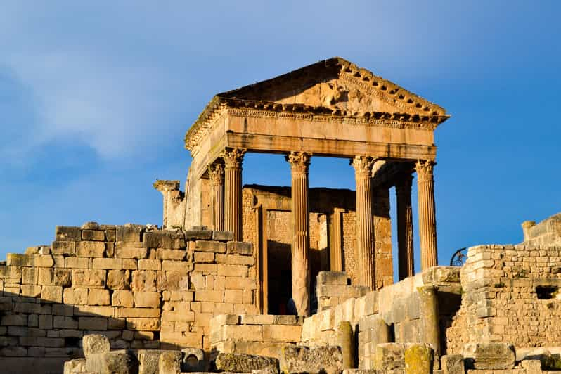 Desde Susa o Hammamet Excursión de un día a Oudhna, Testour y Dougga