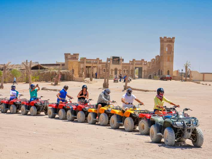 El Gouna: Safari matutino en quad y camello