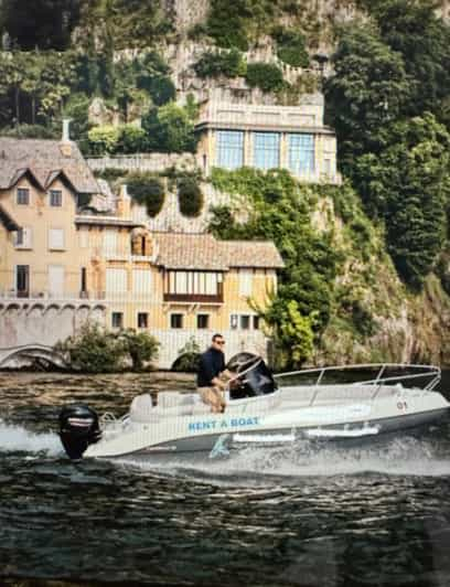 Lago de Como: Alquiler de barcos con conductor