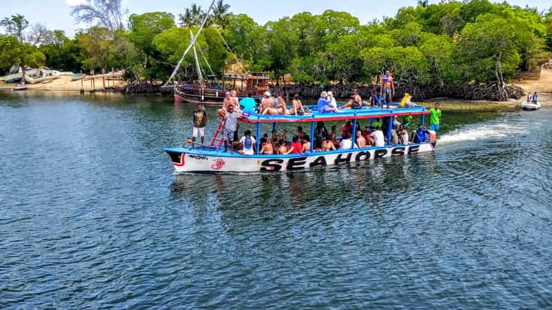 Desde Mombasa: Parque Marino de Watamu y Excursión a la Isla Sudi