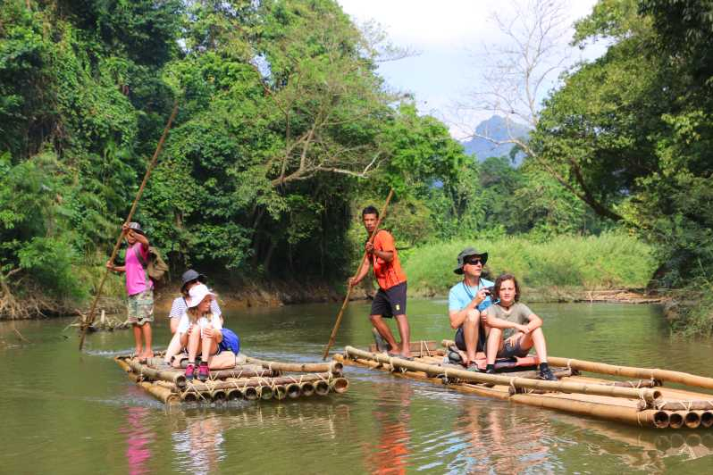 Khao Lak: Viaje a Khao Sok en balsa de bambú y baño con elefantes