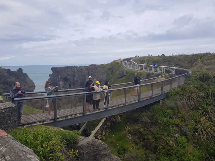 Desde Greymouth: Excursión a las fumarolas de Punakaiki y a las rocas panqueque