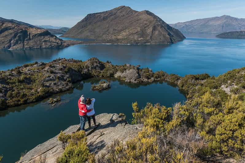 Wanaka: Excursión en taxi acuático y por la isla de Mou Waho