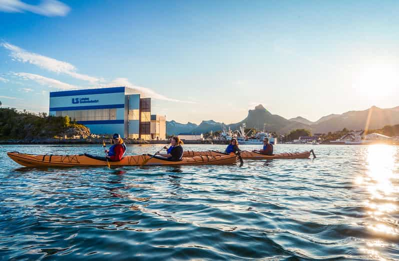 Svolvær: aventura nocturna en kayak