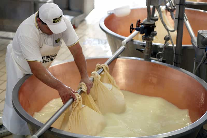 Parma: Tour del queso Parmigiano-Reggiano